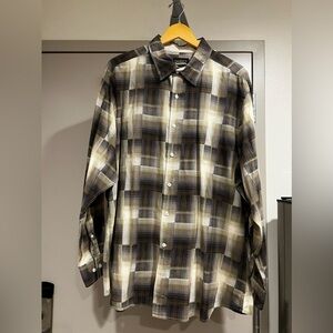 Cremieux Premium Denim Men's Long Sleeve Shirt Size XXL